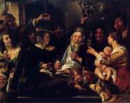 Jordaens Jacob Bean King  - Hermitage